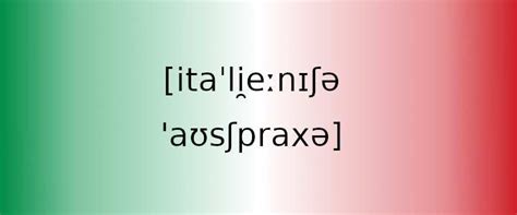 Italienische Aussprache – italien.de